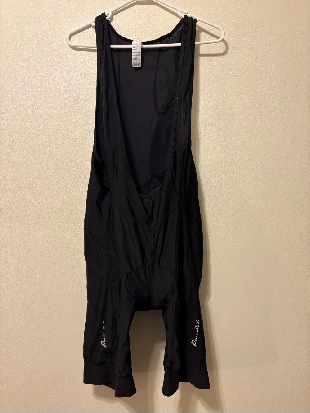 Adult Przewski black One-Piece Cycling Bib Shorts